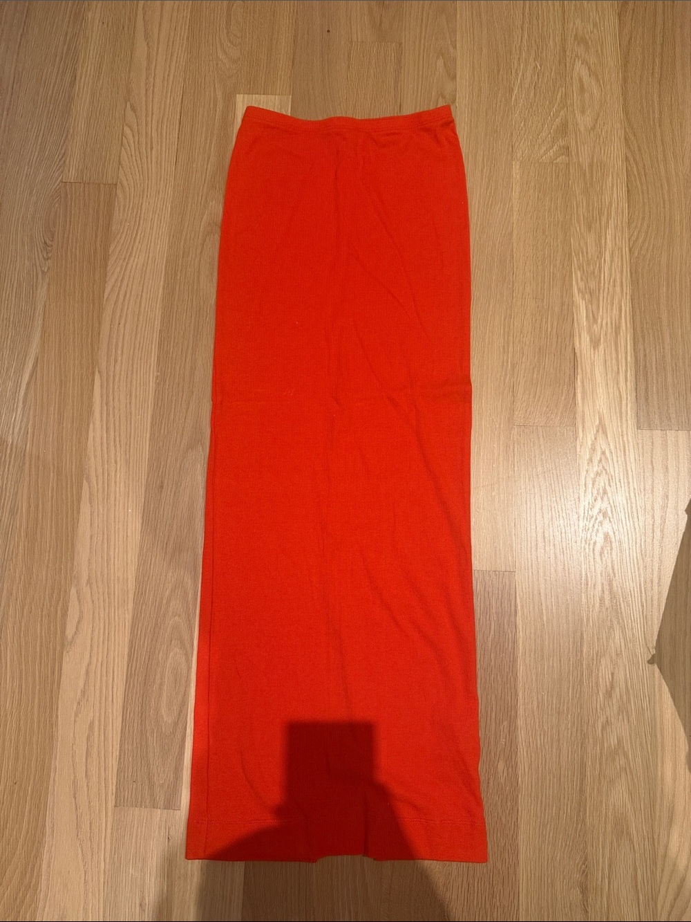 red eterne maxi skirt